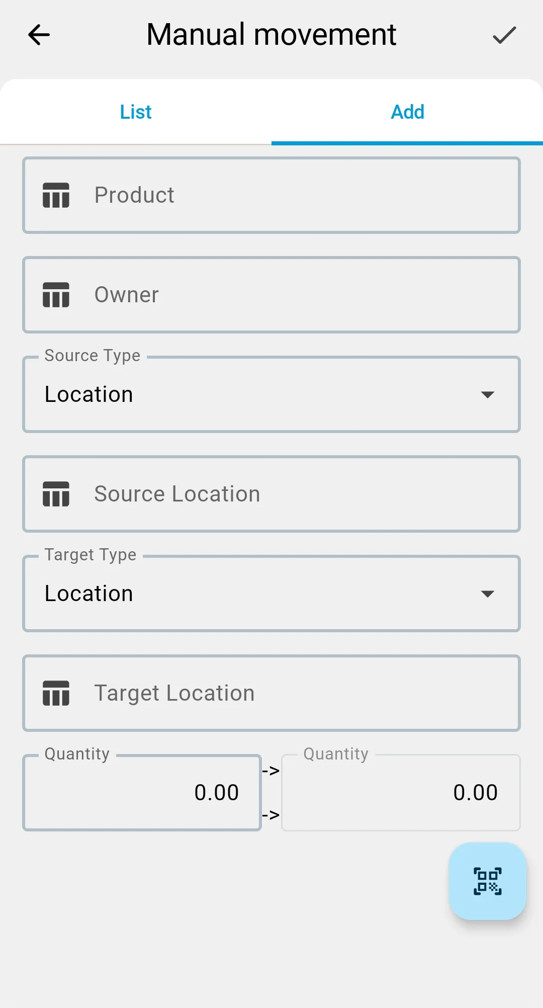 PDT — 1 add form